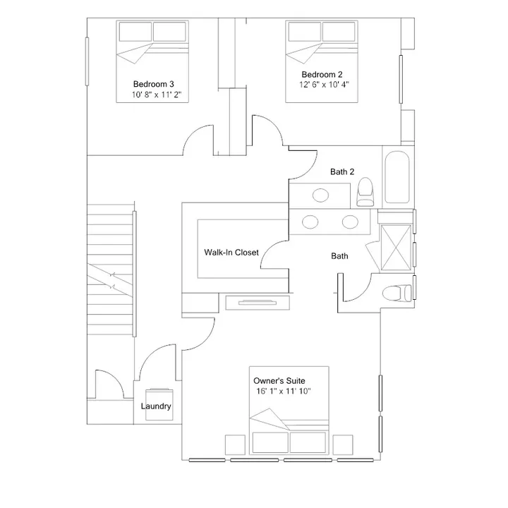 Upper-Level Plan